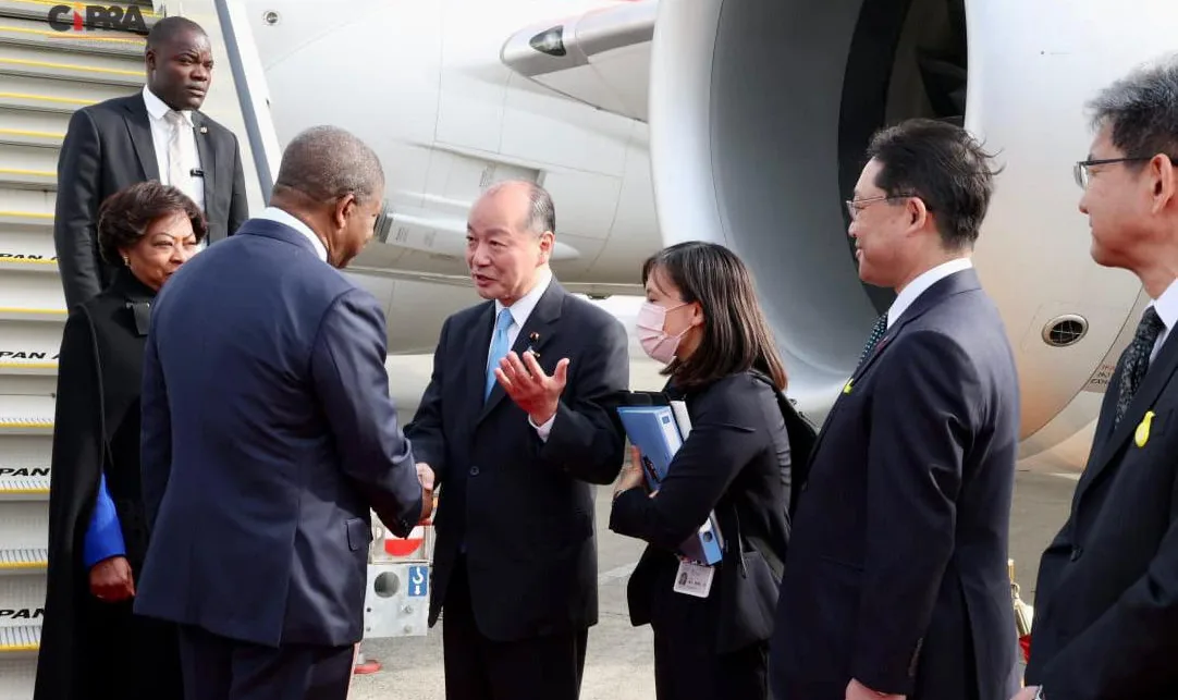 President João Lourenço arrives in Japan (2)